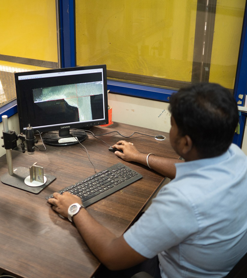 Welding Penetration Test